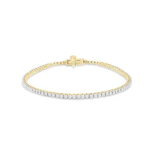 9K Gold Tdw. 2.00ct Diamond Bracelet - B-3985-200-Y