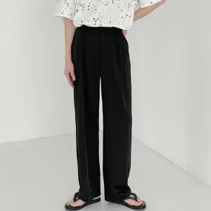 Airy stretch wide pants  HL1334