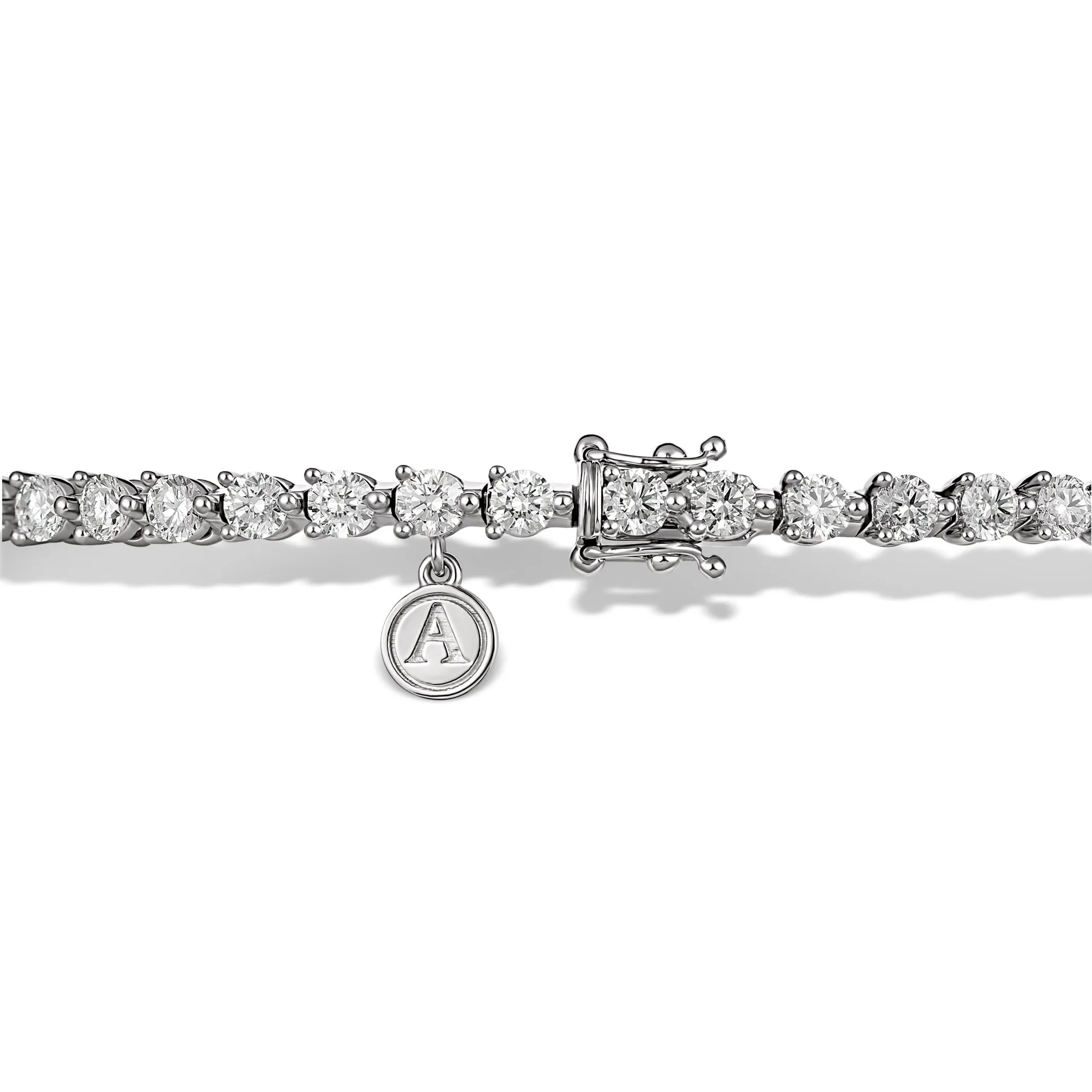 Aura Tennis Bracelet 4.38ct - 4.85ct | Yellow Gold