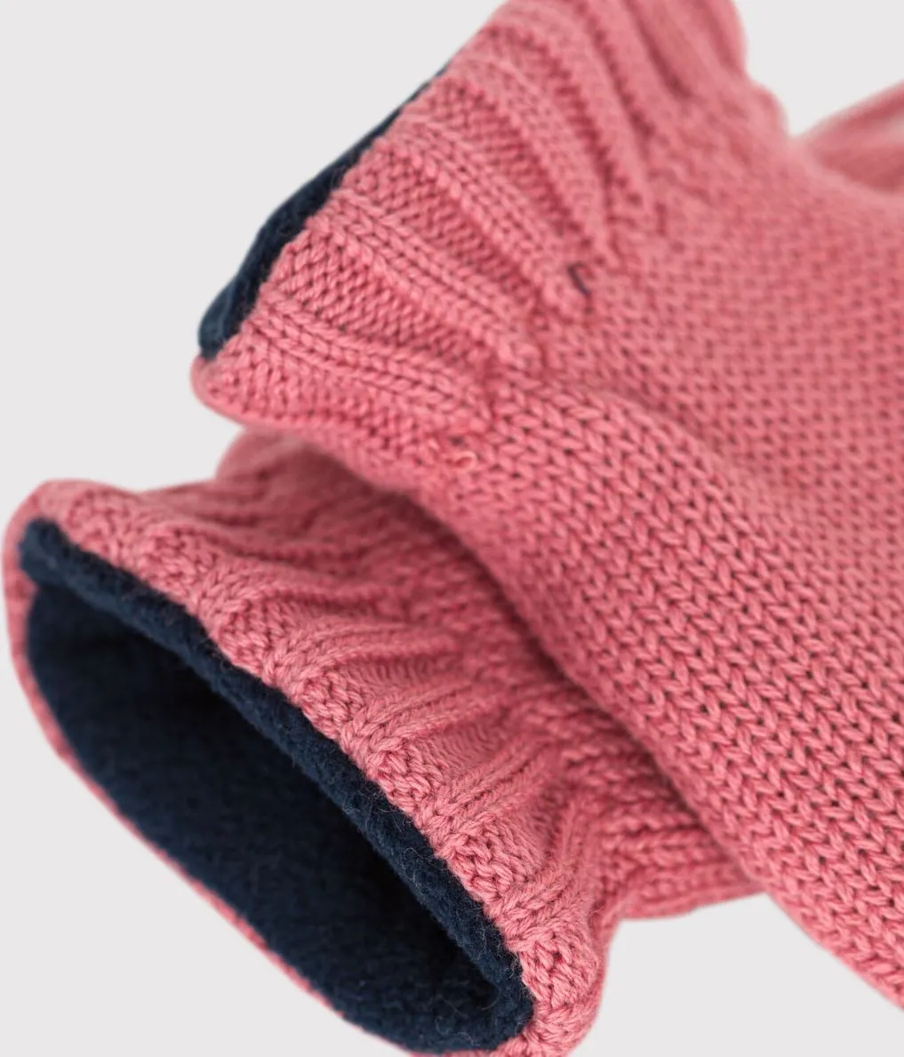 Baby Girl Pink Mittens