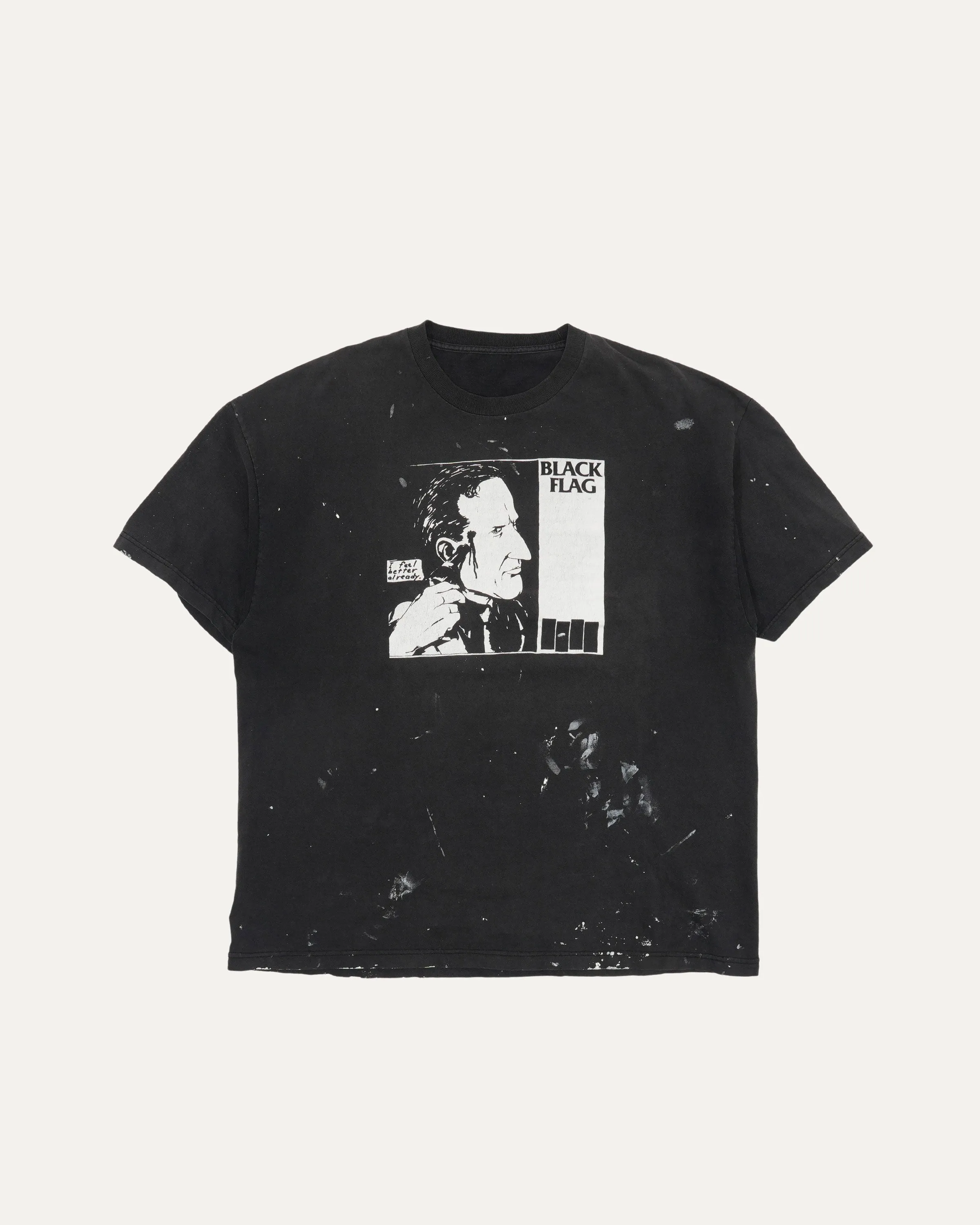 Black Flag 'I Feel Better Already' T-Shirt