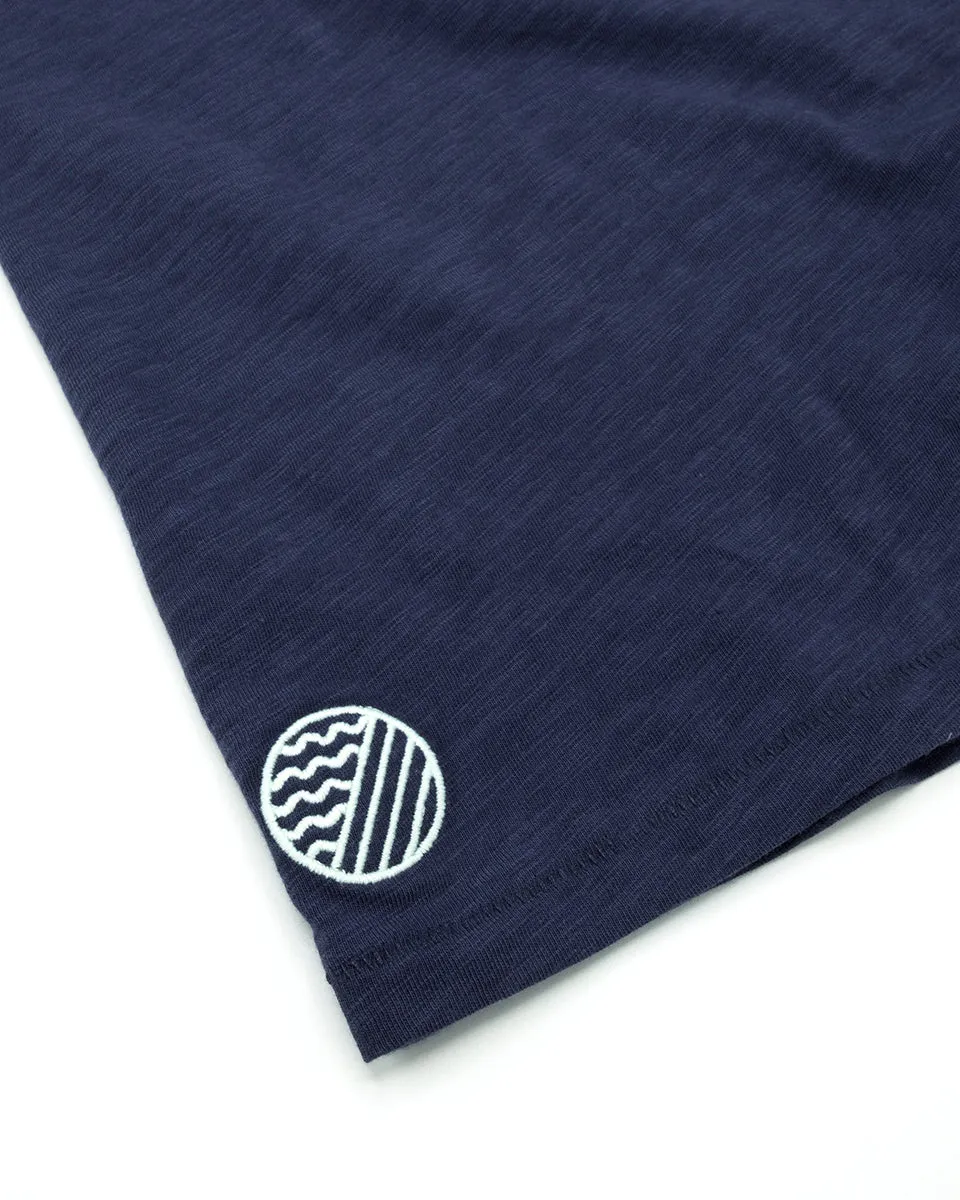 BREEZE POCKET T-SHIRT  - Estate Navy