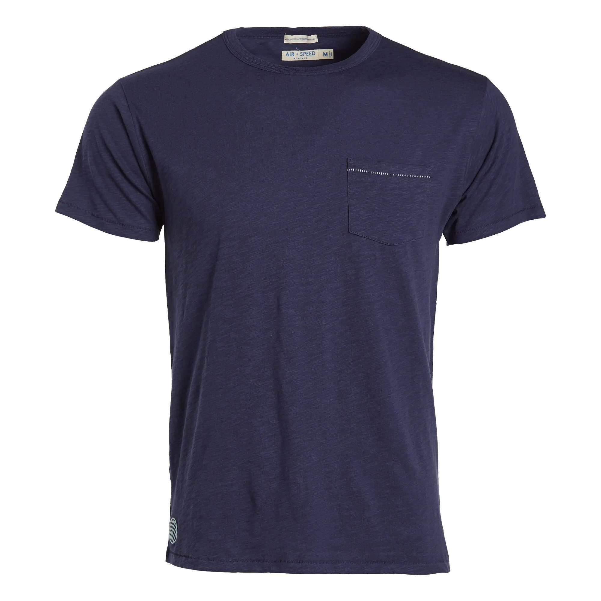 BREEZE POCKET T-SHIRT  - Estate Navy