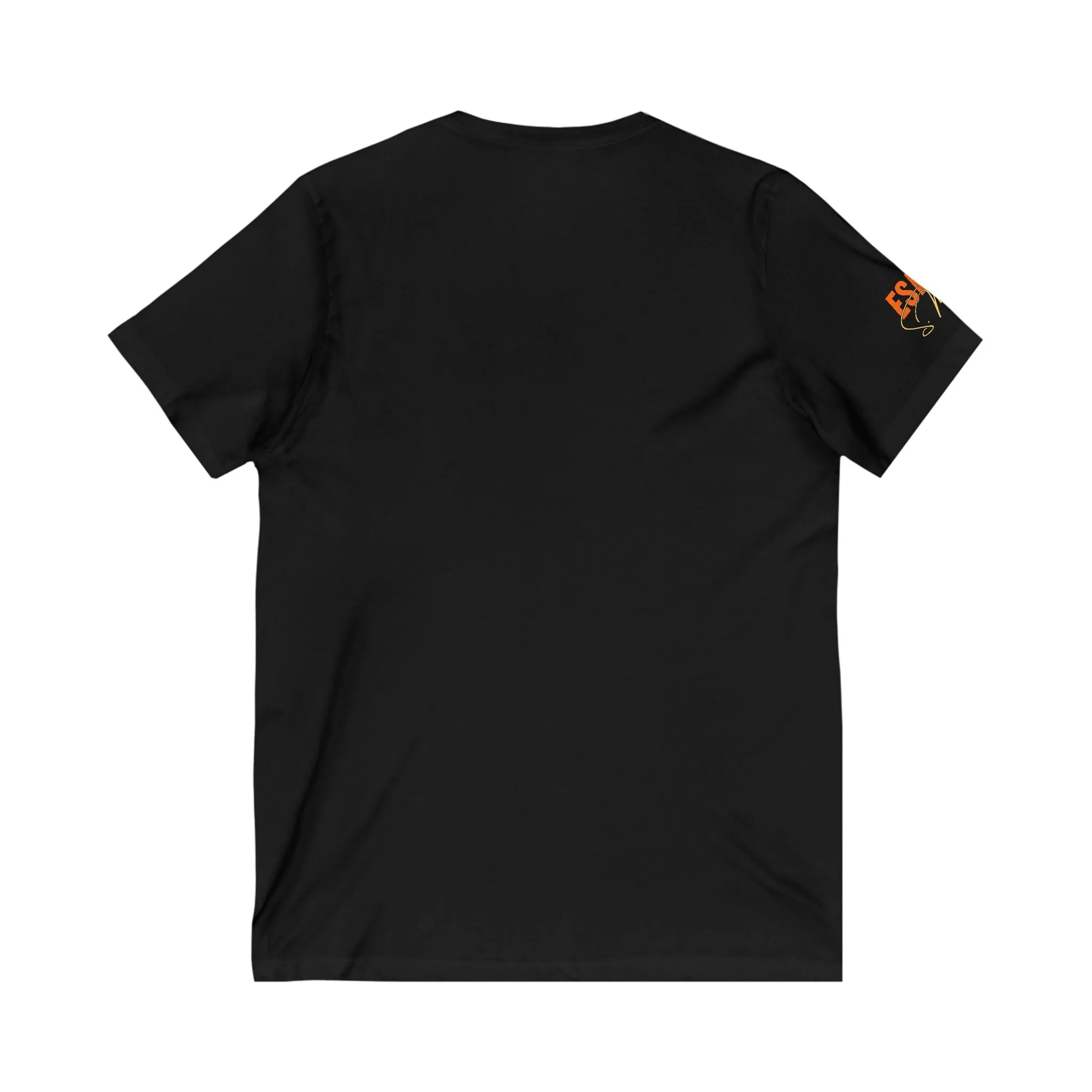Can't Move Forward looking Backwards - Unisex Jersey Short Sleeve V-Neck Tee