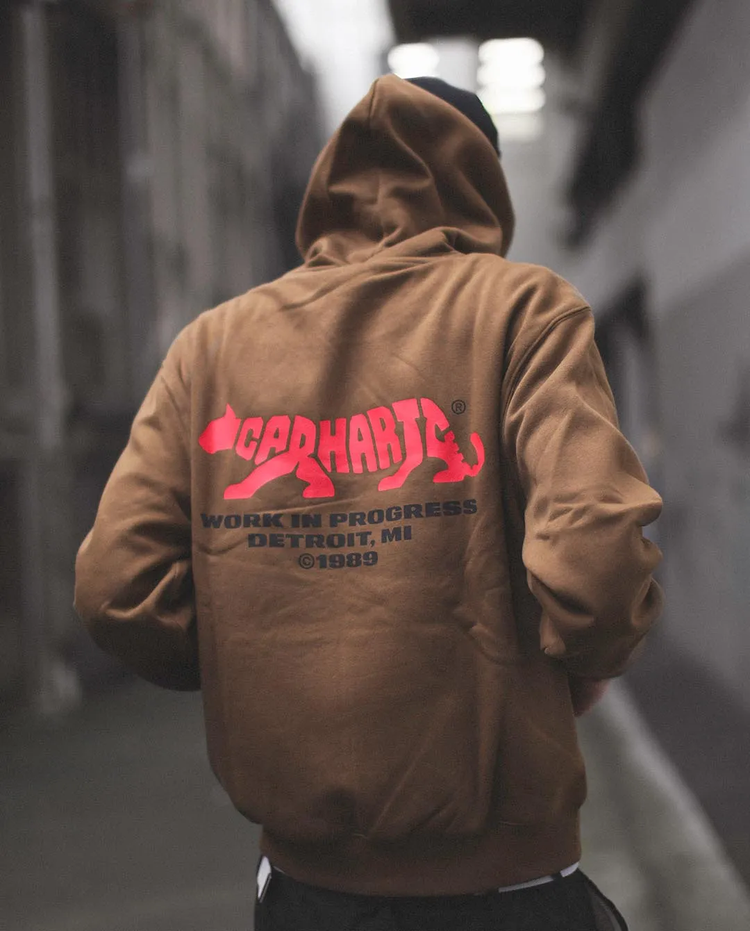 Carhartt WIP - Hooded Rocky Script Sweat - Lumber