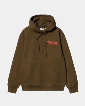 Carhartt WIP - Hooded Rocky Script Sweat - Lumber