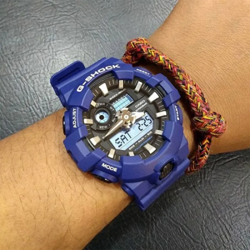 Casio G-SHOCK MUDMUSTER Men's 55mm Duo Chrono Sports Watch - GA700-2A