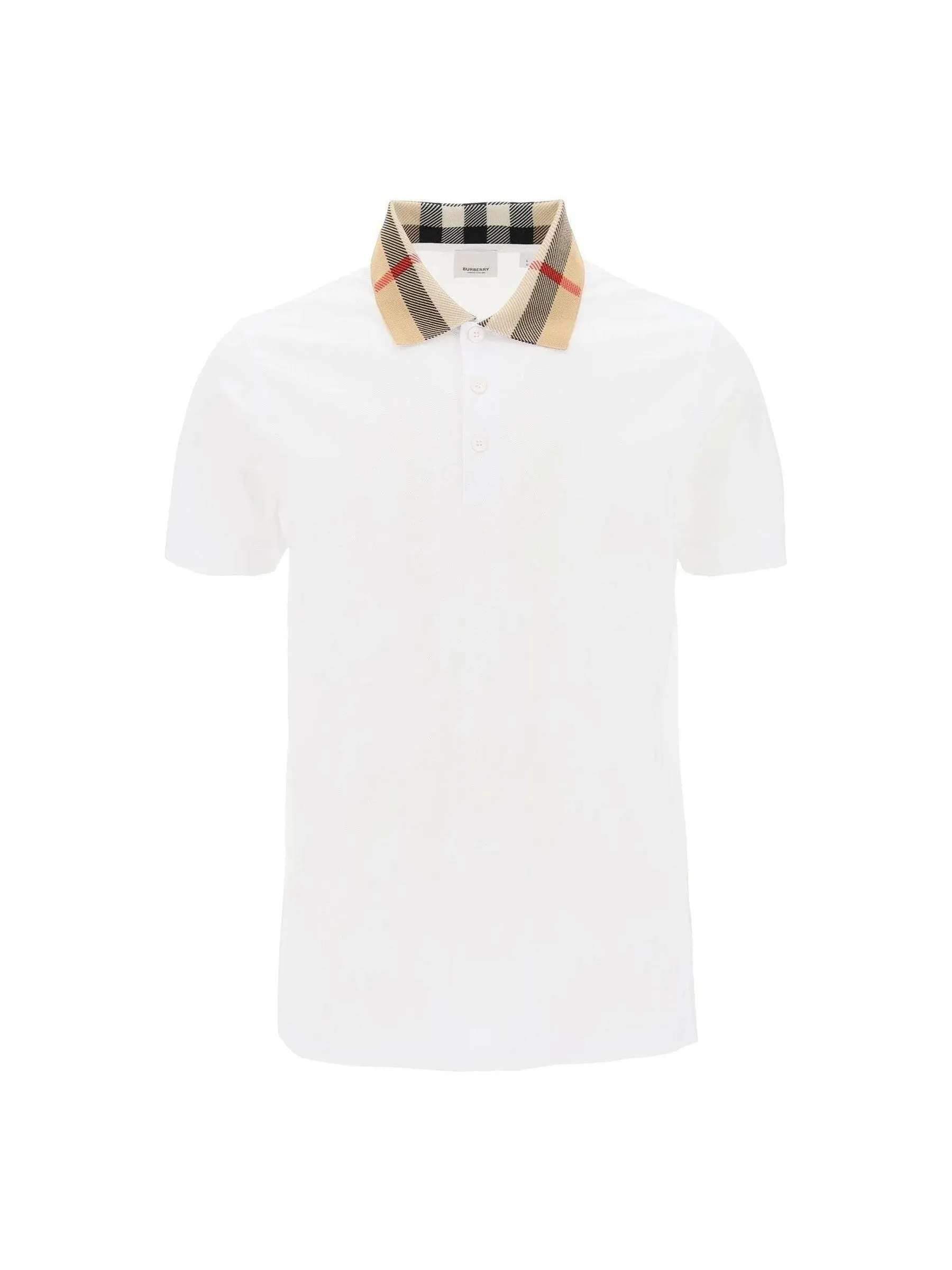 Check Collar Polo