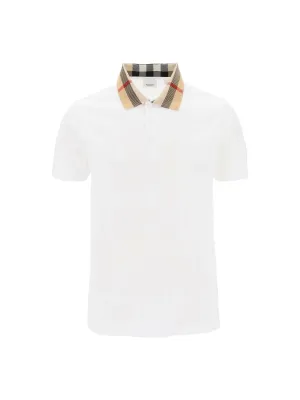 Check Collar Polo