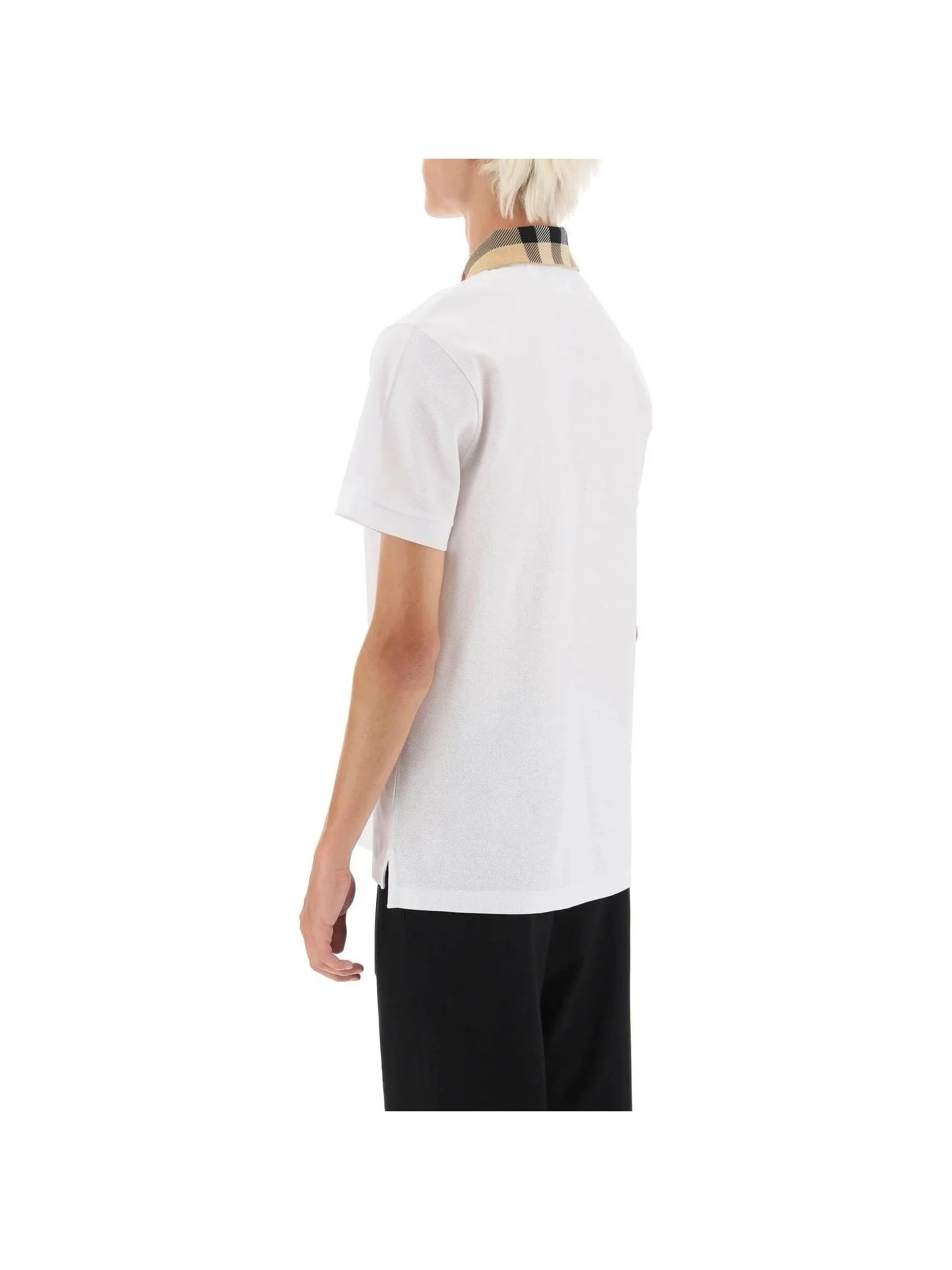 Check Collar Polo
