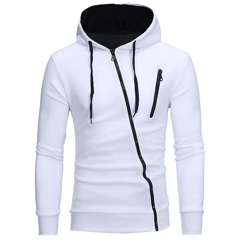 Designer Printed Solid Color Hooded Sweatshirt