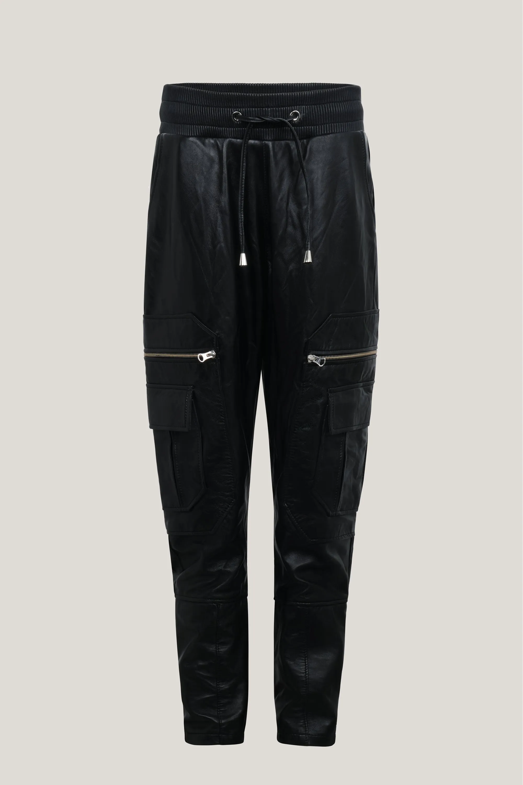 Destination Genuine Leather Jogger - Black