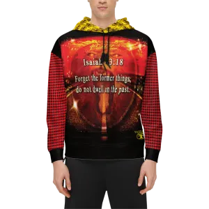 Forget The Past Men’s Designer Relaxed Fit Pullover Hoodie