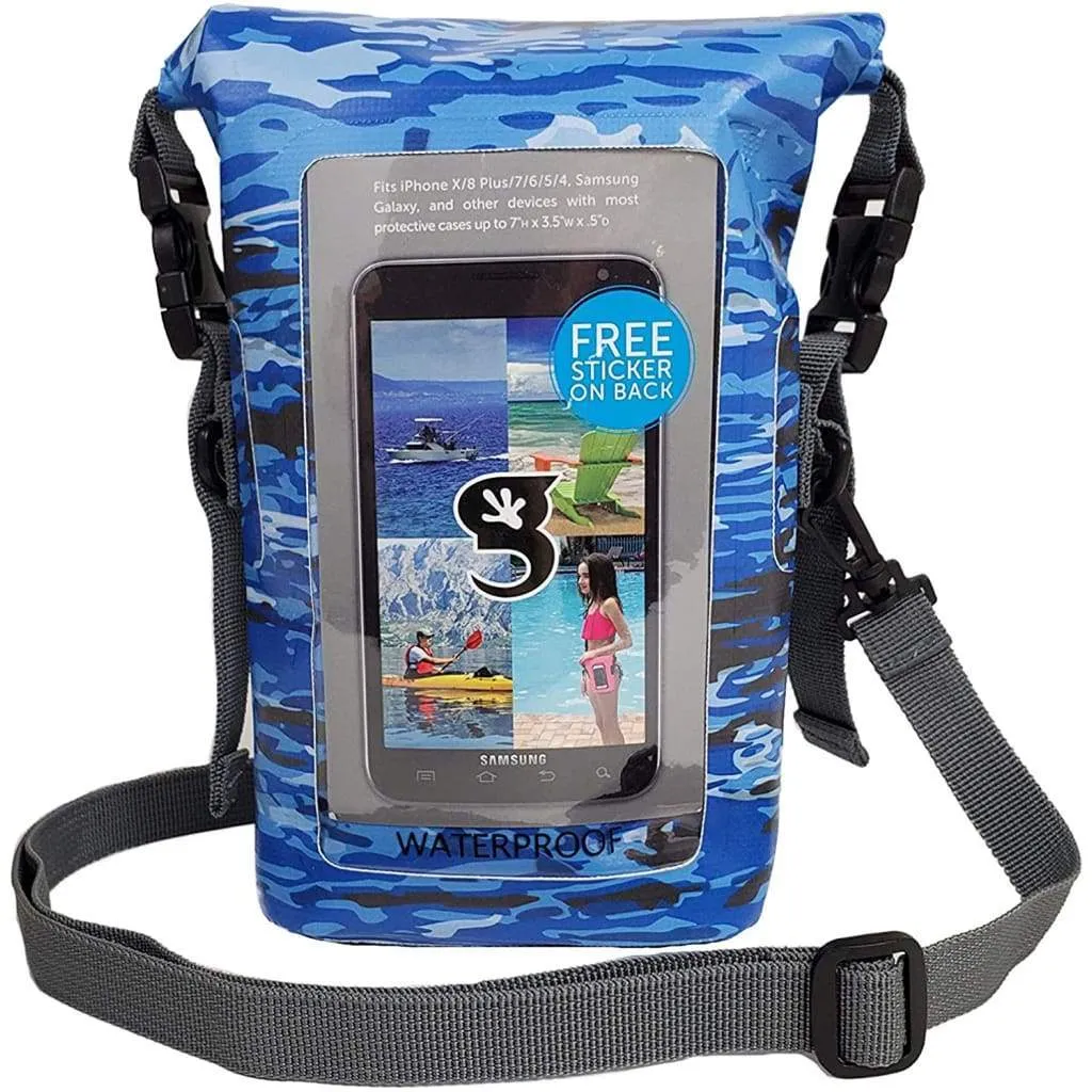 GECKOBRANDS WATERPROOF PHONE TOTE