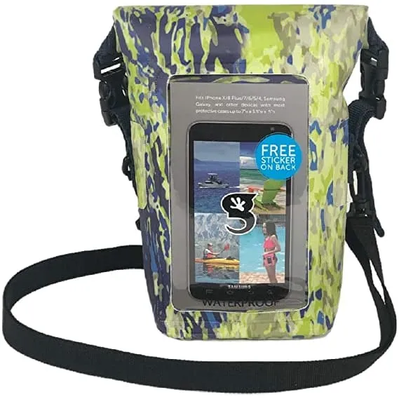 GECKOBRANDS WATERPROOF PHONE TOTE