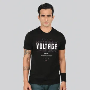 Graphic Printed T-Shirt - Black