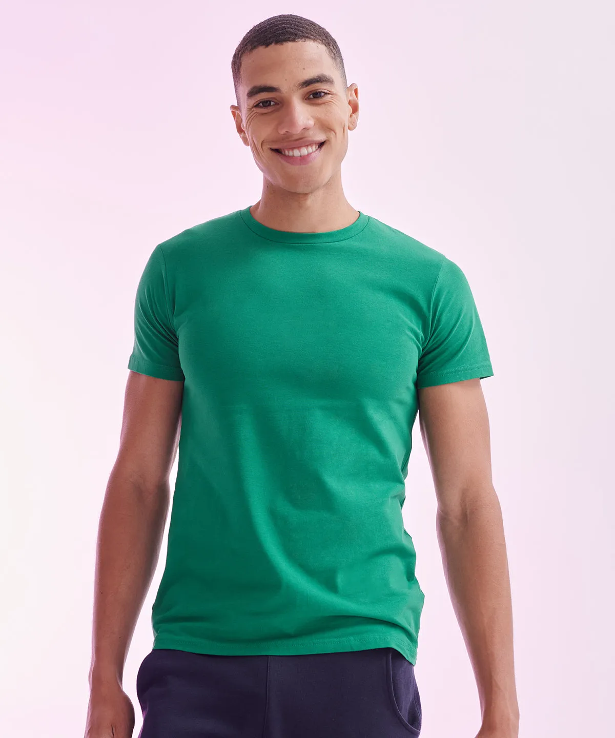 Heather Grey - Men's feel good stretch t-shirt