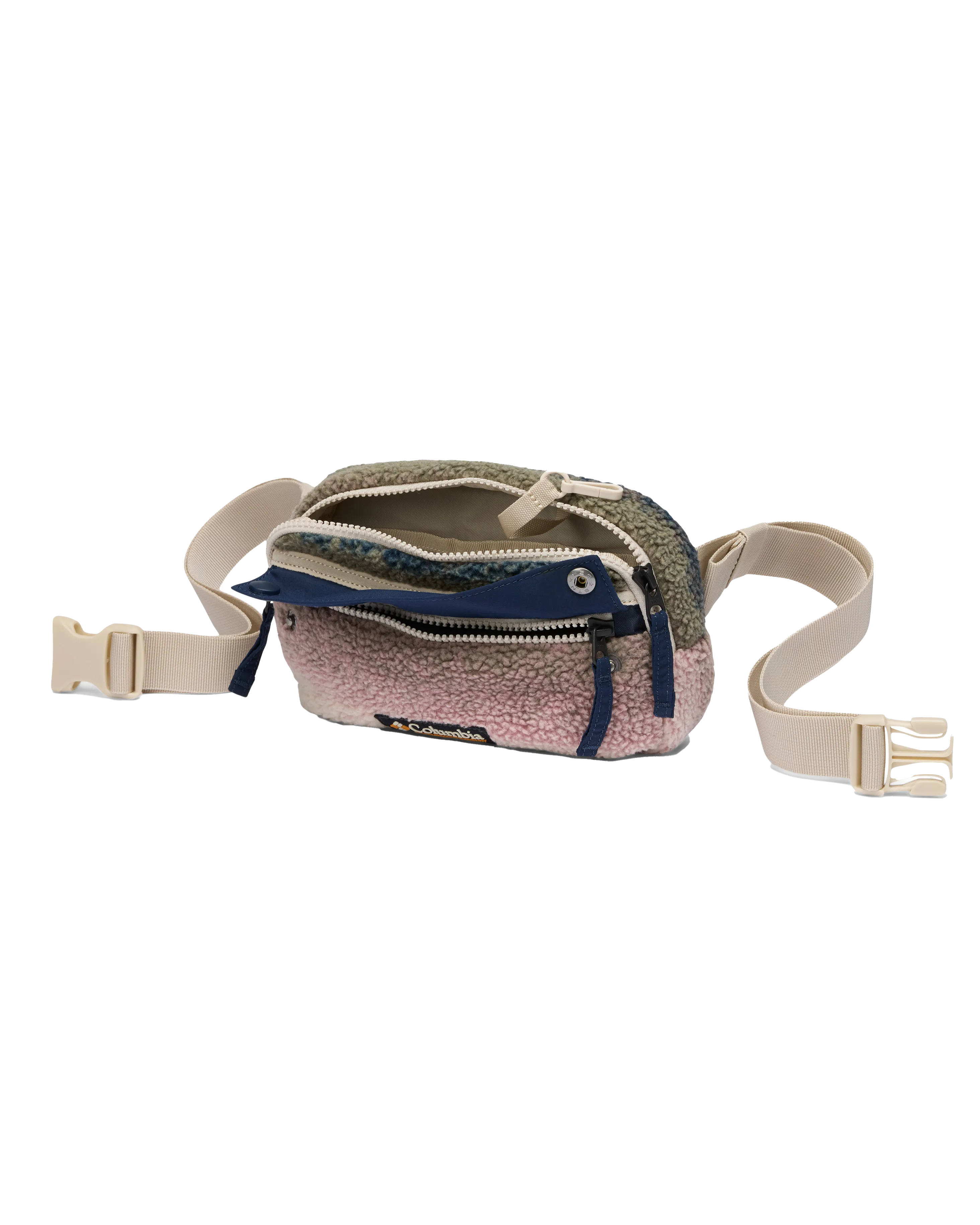 Helvetia II Printed Bumbag in Collegiate Navy Dolomites