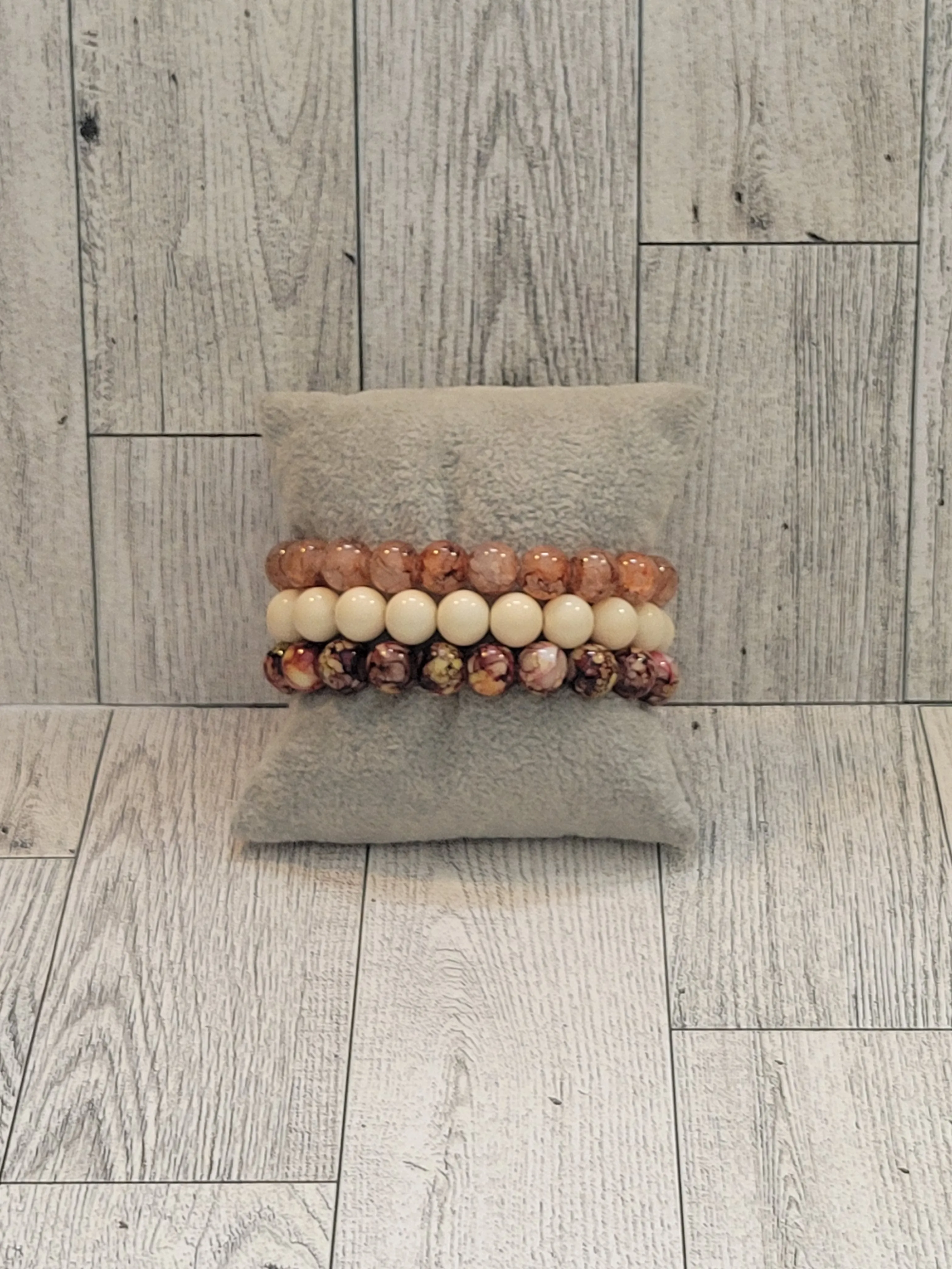 Hot Like Fiyah- Beaded Bracelet Set