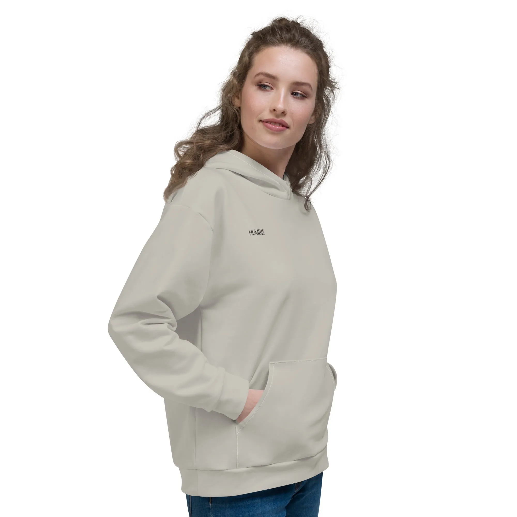 Humble Sportswear™ Dark Beige Relaxed Fit Hoodie