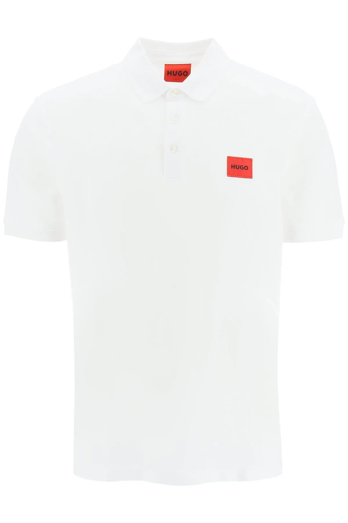 Logo Patch Polo Shirt