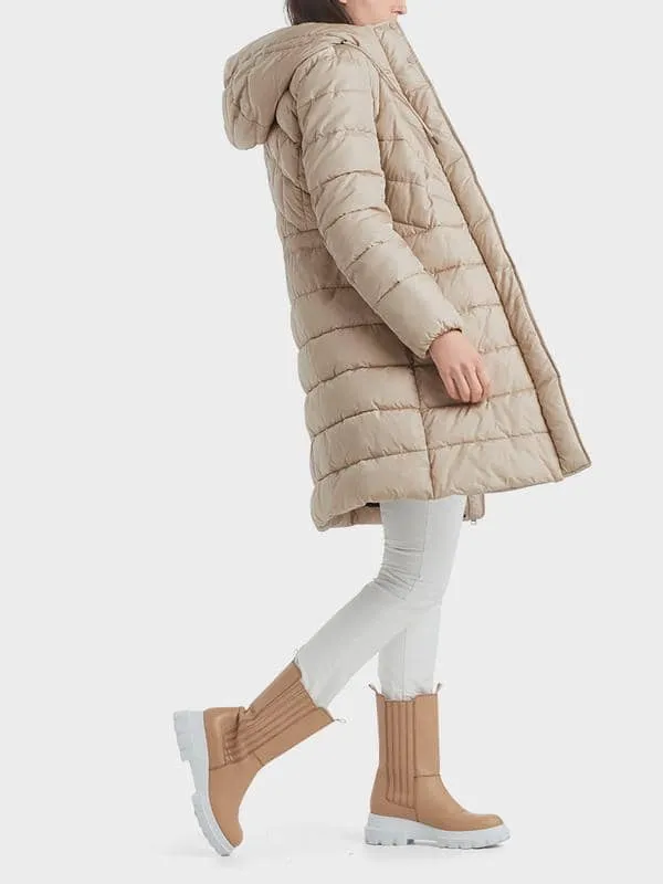 Marccain Hooded Puffer Jacket Ra1104w02