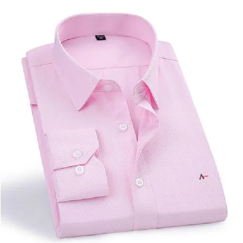men long sleeve cotton dress  shirts