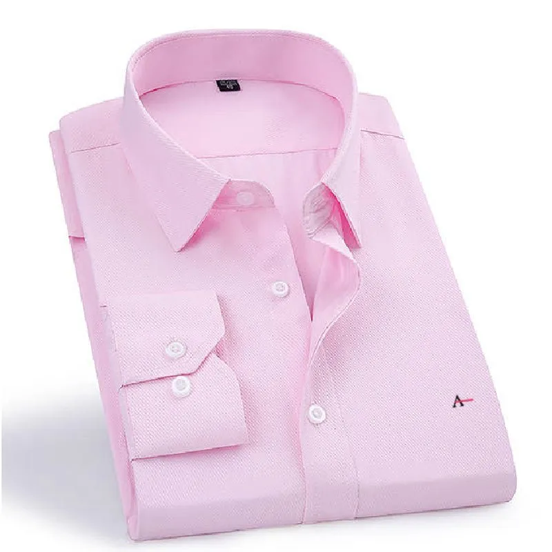 men long sleeve cotton dress  shirts
