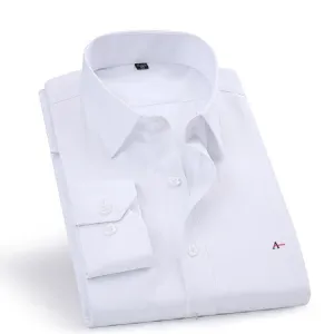 men long sleeve cotton dress  shirts