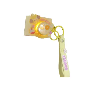 MIKKO Collection Camera LED Light-Up Keychain(Souffle)