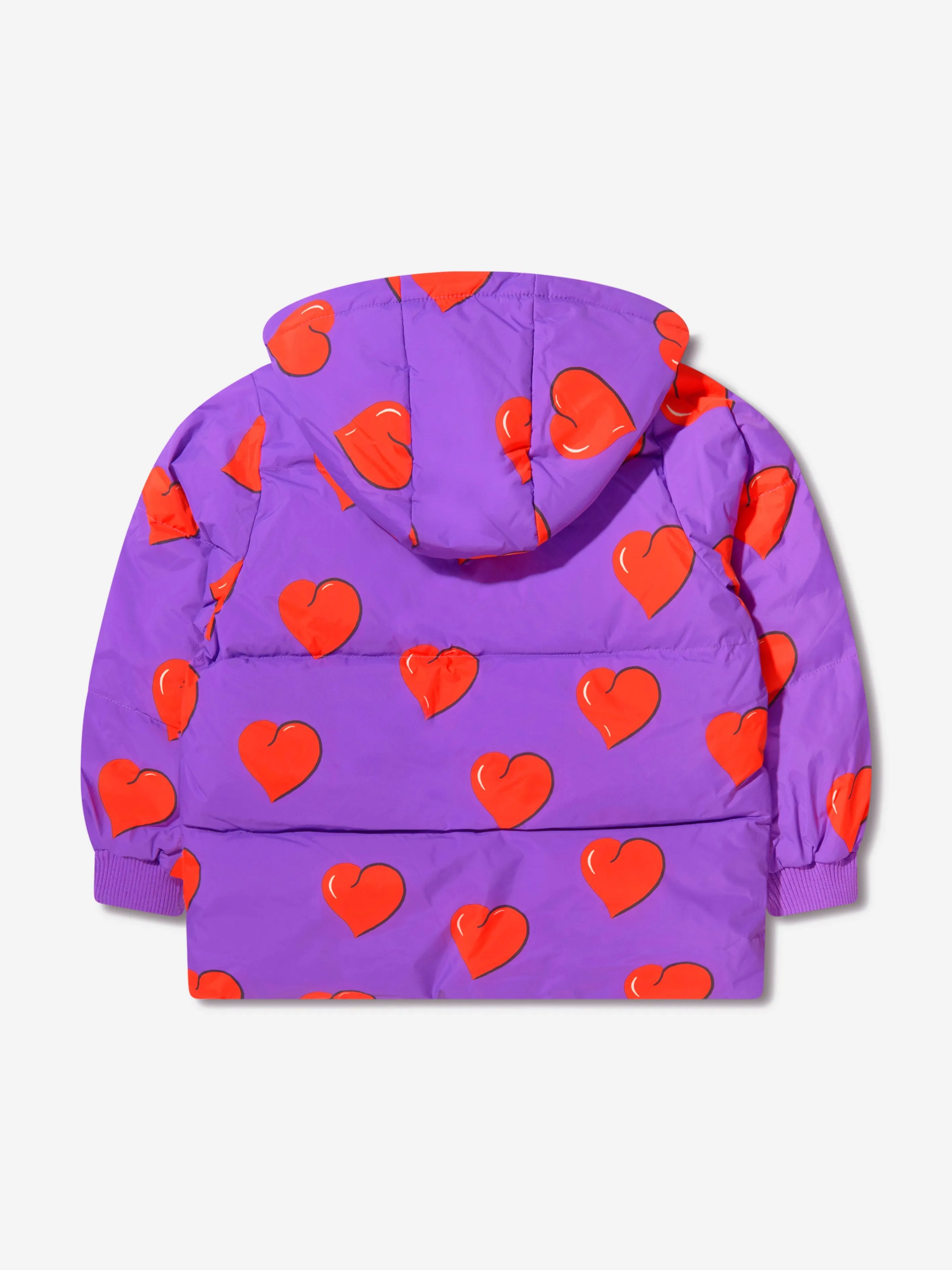Mini Rodini Girls Hearts Puffer Jacket