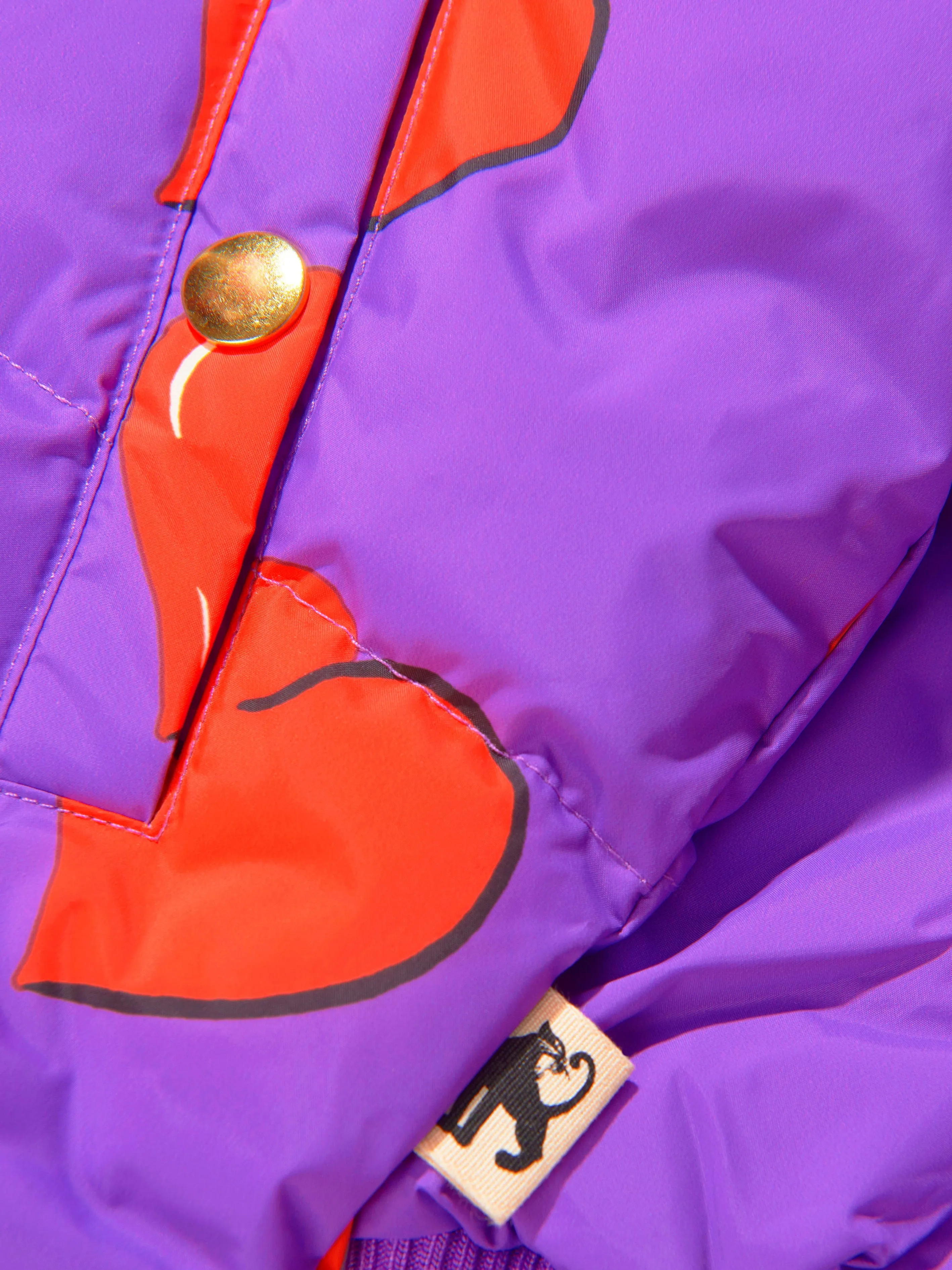 Mini Rodini Girls Hearts Puffer Jacket