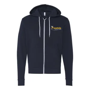 Mountain Counseling - Sponge Fleece Zip-up