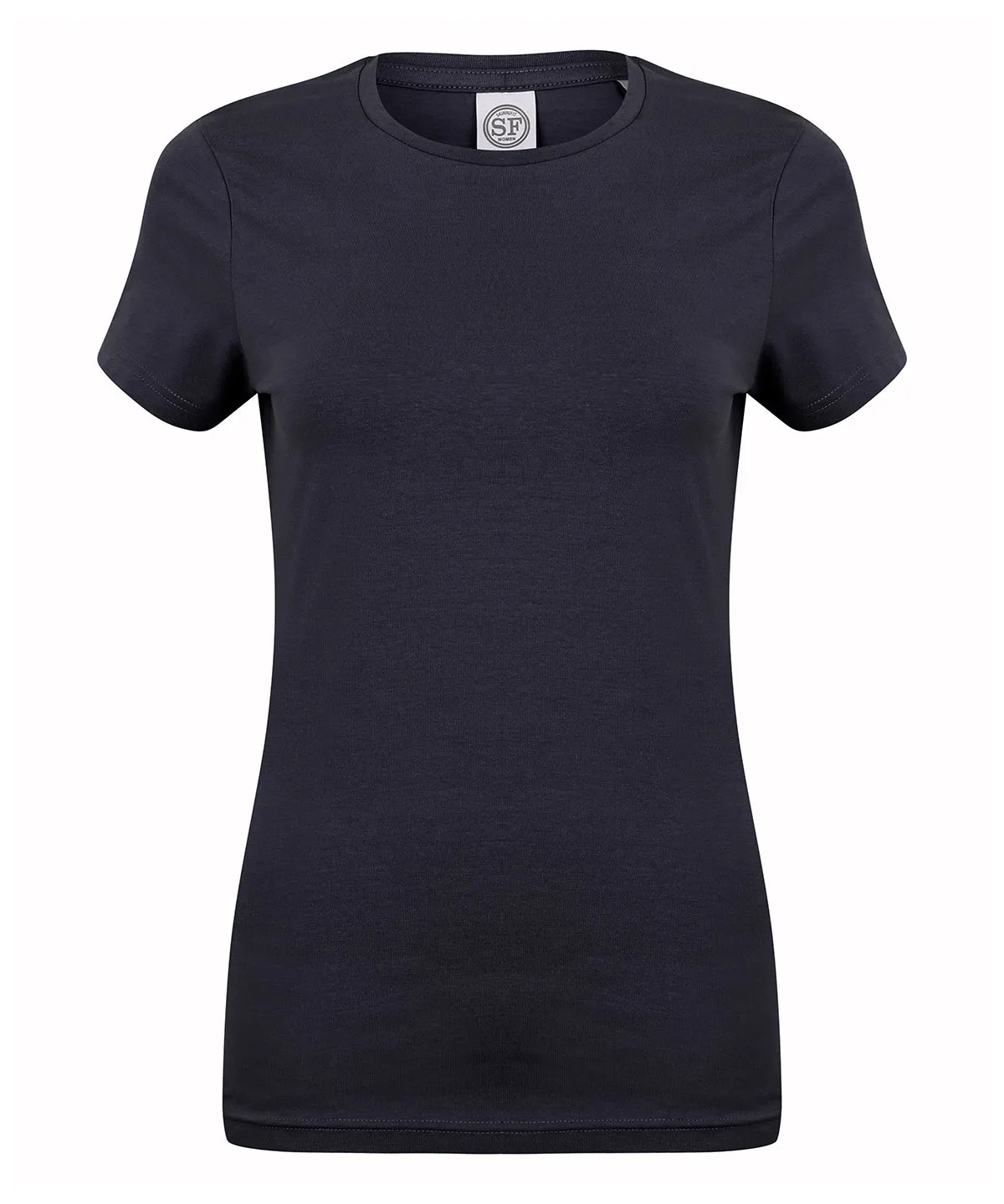 Navy - Feel good women's stretch t-shirt