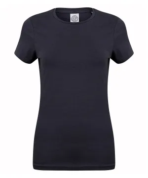 Navy - Feel good women's stretch t-shirt