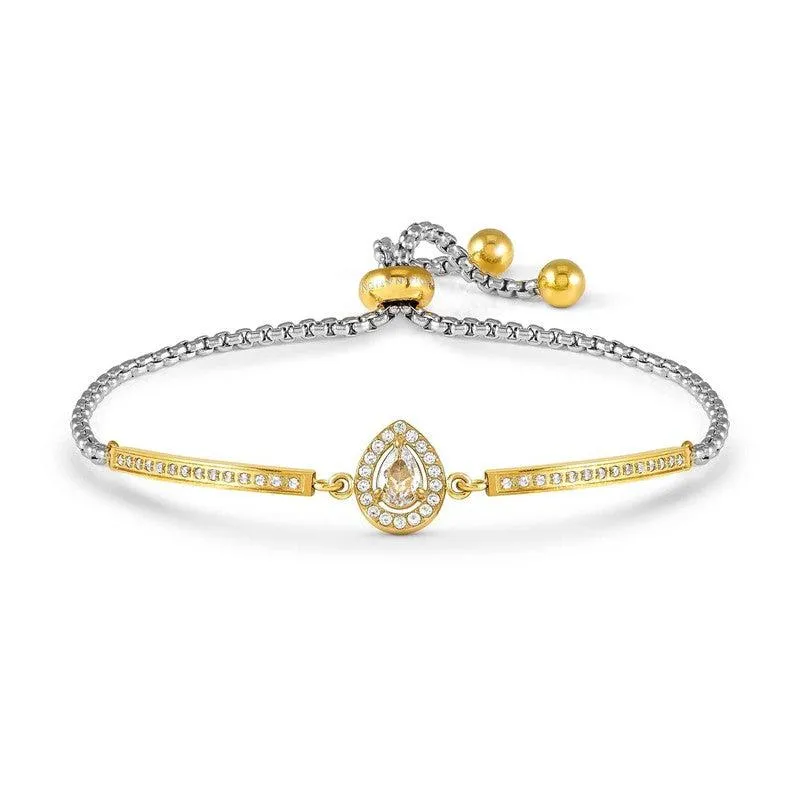 Nomination RoyalDream Bracelet, Drop, Cubic Zirconia, Gold
