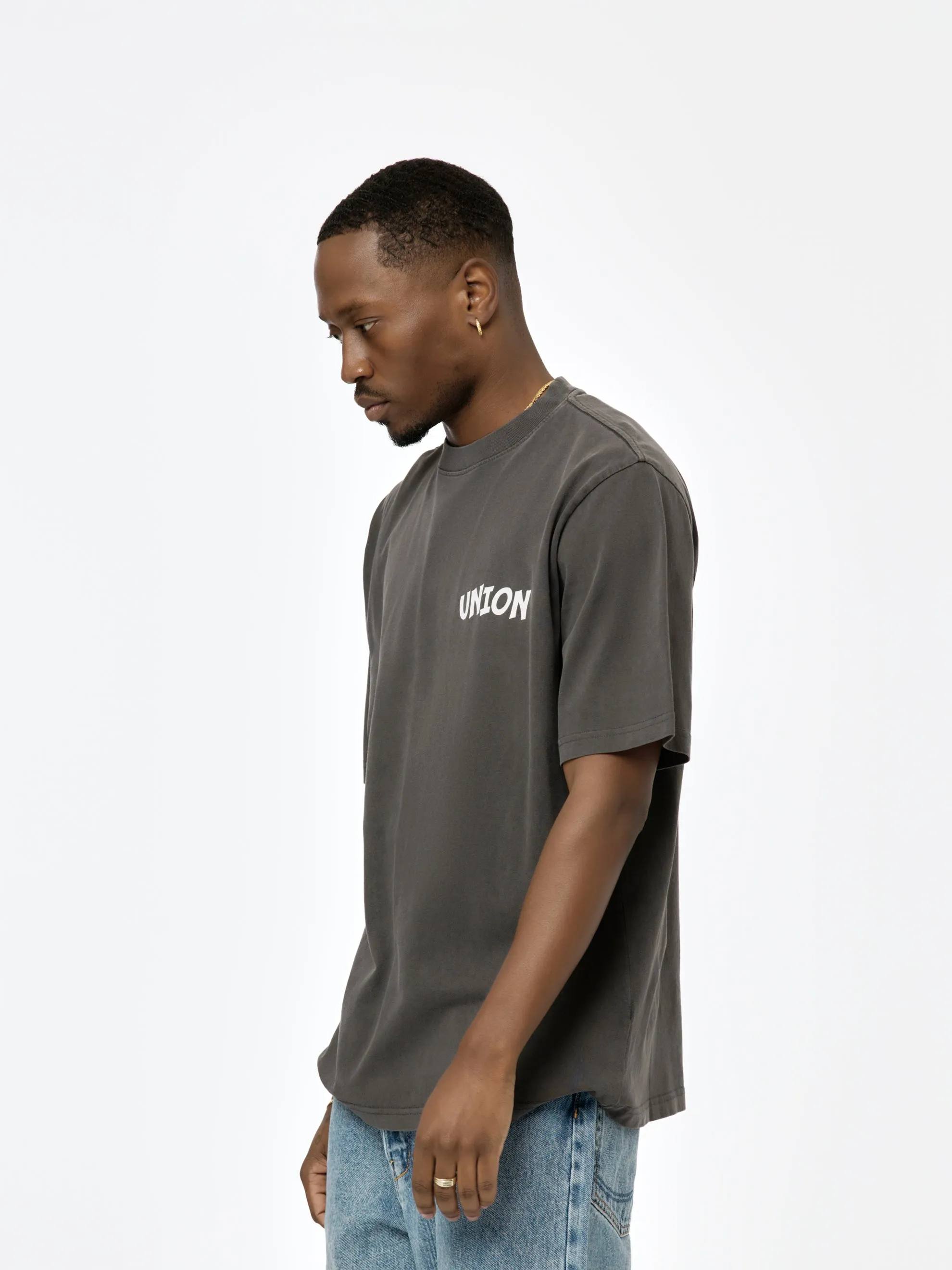 Peace & Dub Tee (Vintage Black)