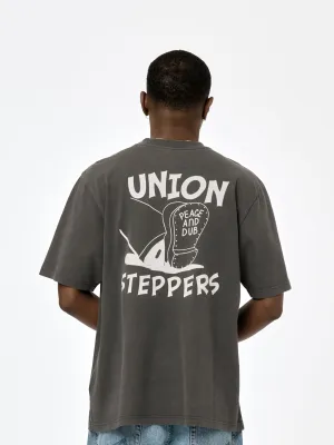Peace & Dub Tee (Vintage Black)