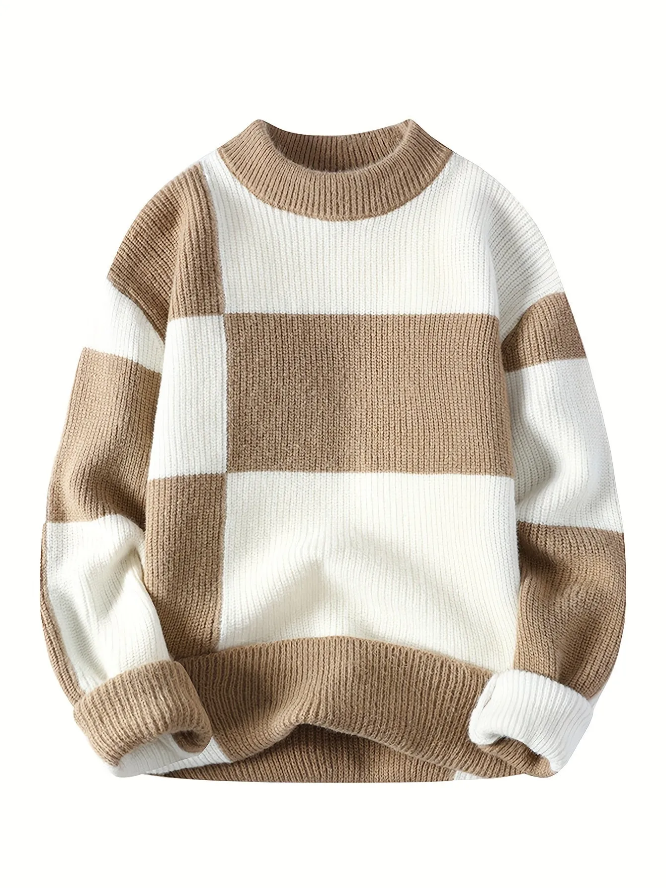 PIMRAN | Casual Striped Mens Sweater
