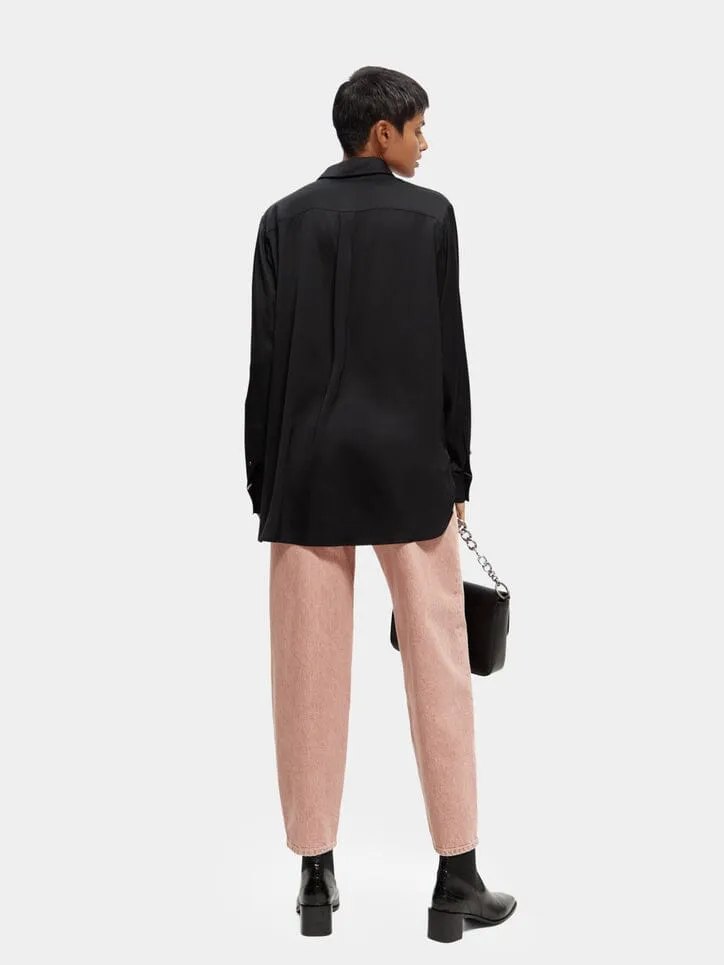Scotch & Soda - Oversized Shirt with Tulip Print