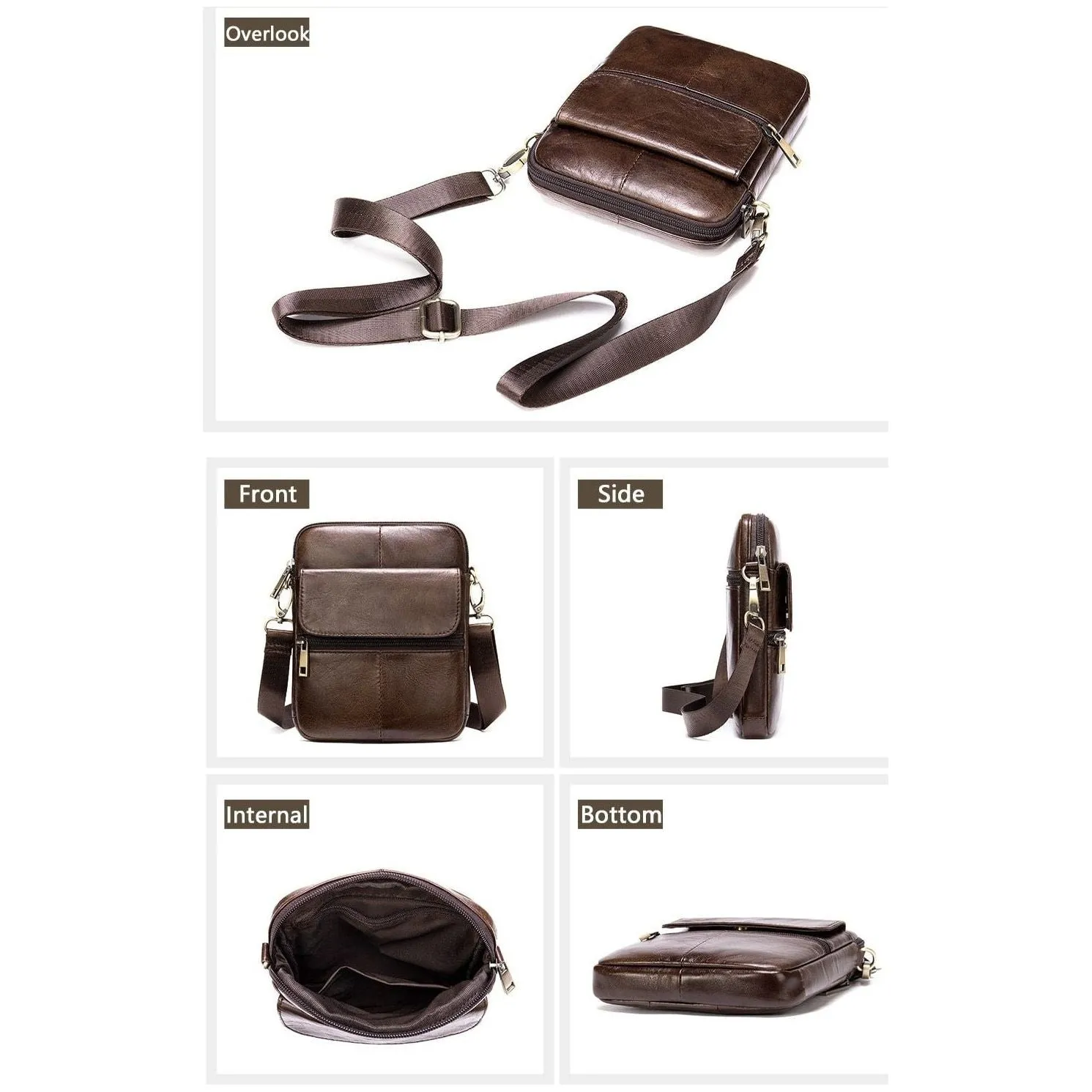 Serpatura Everyday Zip Messenger