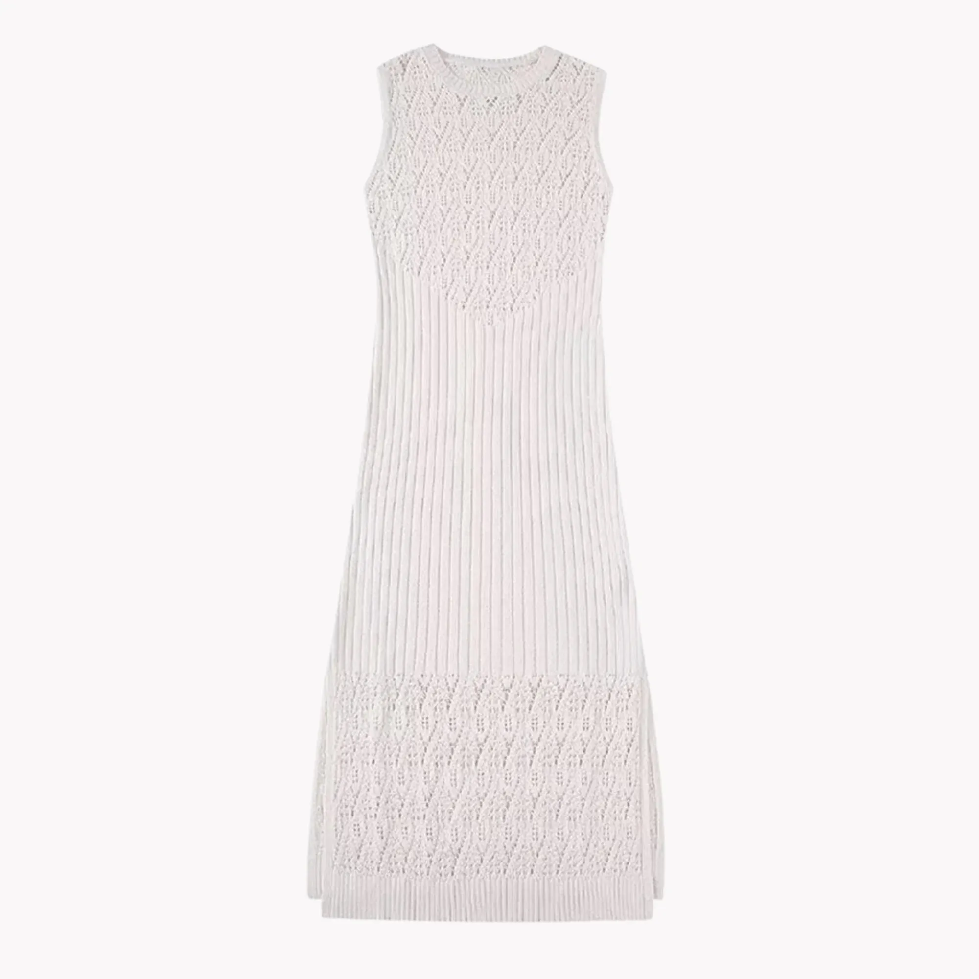 Side Slit Sleeveless Dress