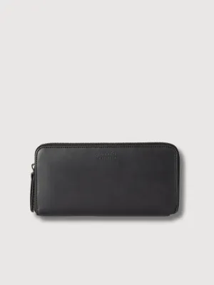 Sonny Wallet Black Apple Skin | O My Bag