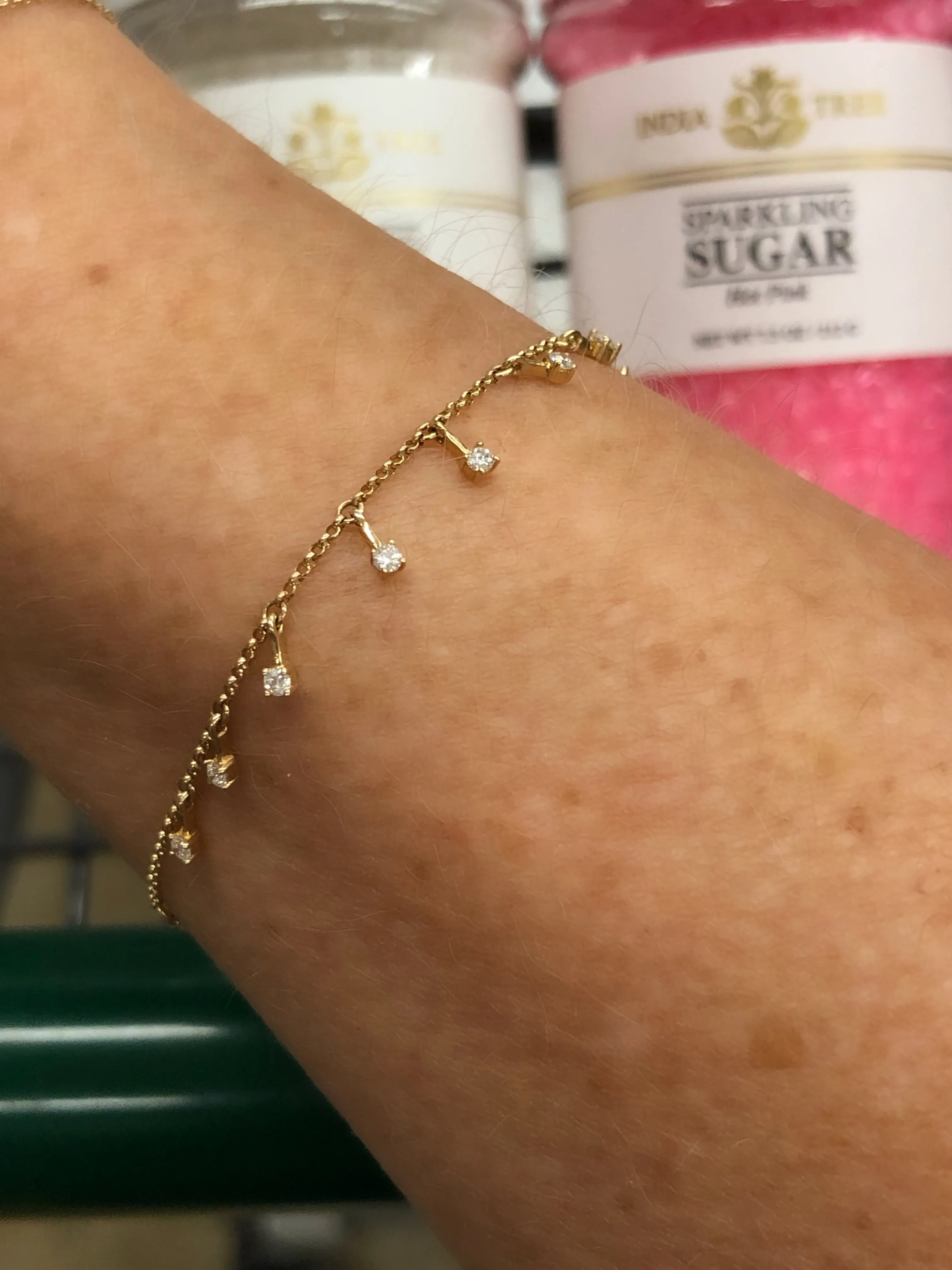 Sparkling Sugar Charm Bracelet