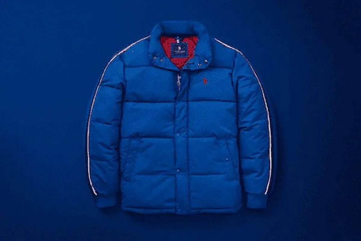 U.S. Polo Assn. Men's Varsity Bomber Puffer Jacket, Sizes S-3XL