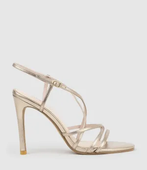 WILLA100 Strappy Sandal in Rosegold