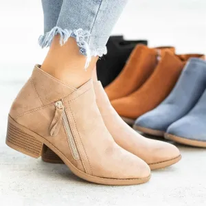 Women's Leather Ankle Boots: Stylish & Comfortable Footwear