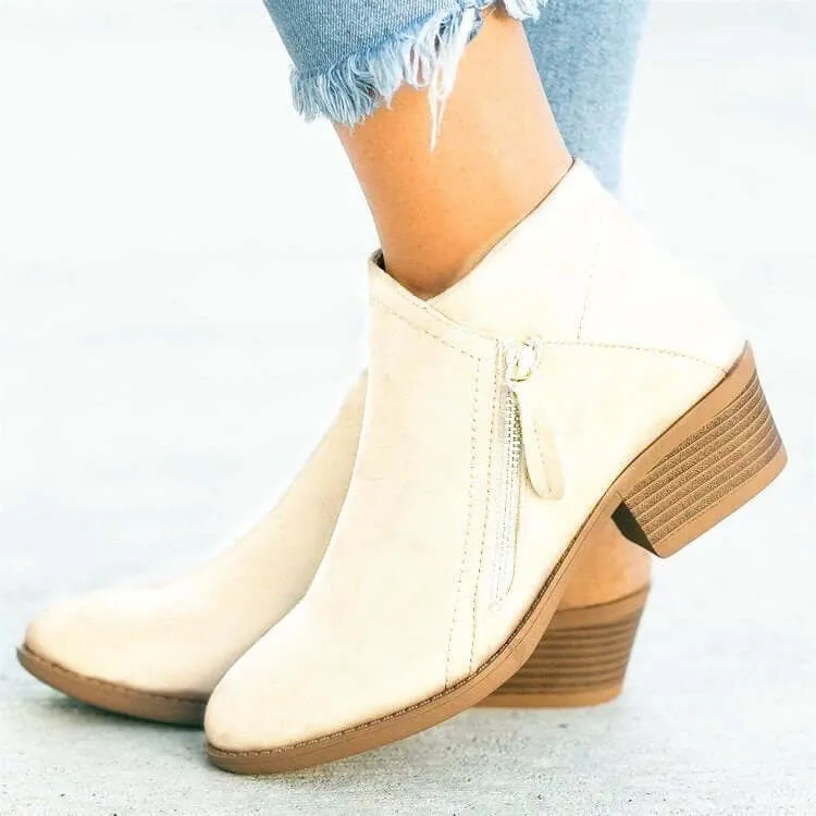Women's Leather Ankle Boots: Stylish & Comfortable Footwear