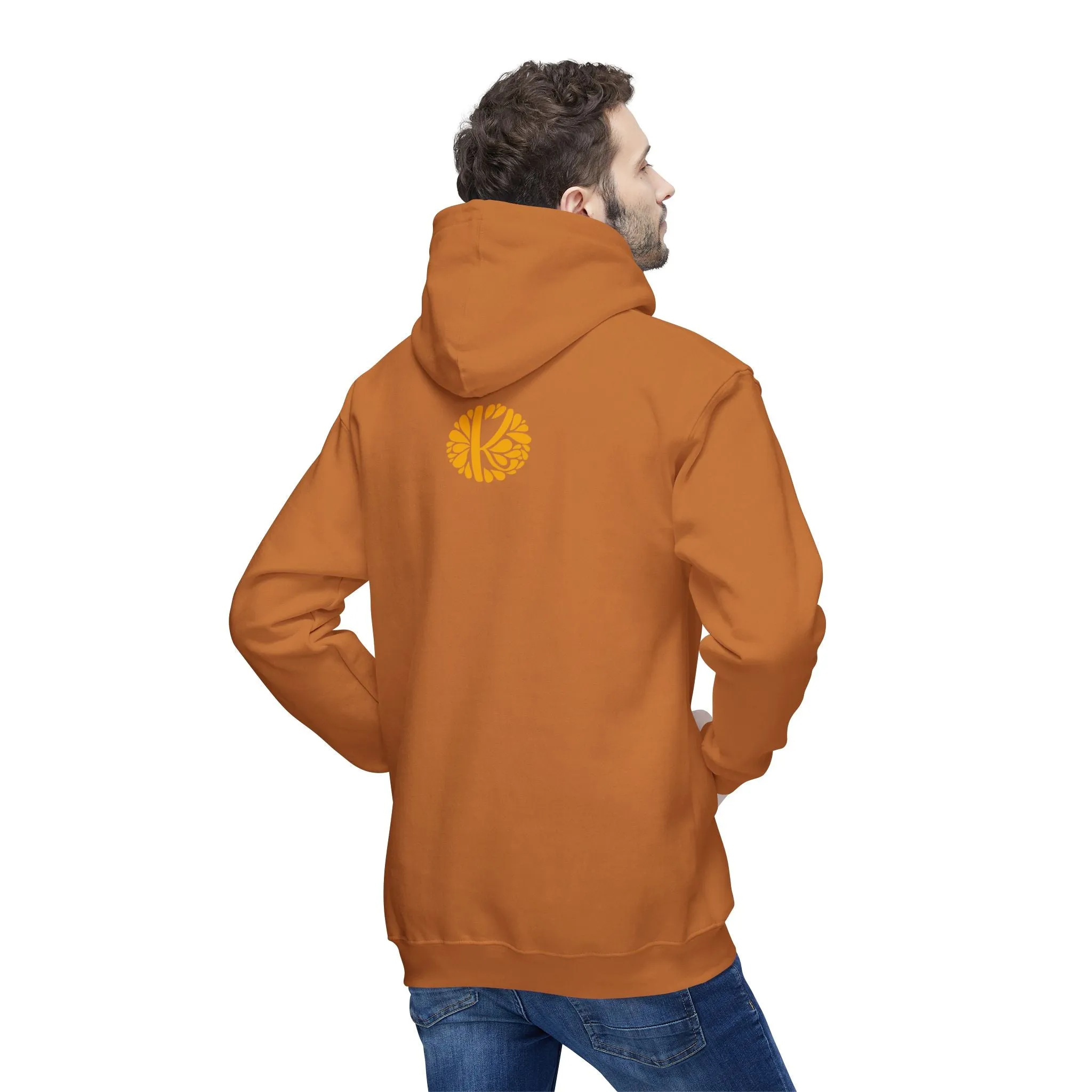 Wrap Yourself in Comfort: Kay Chimba Mariposa Amarillo Hooded Sweatshirt