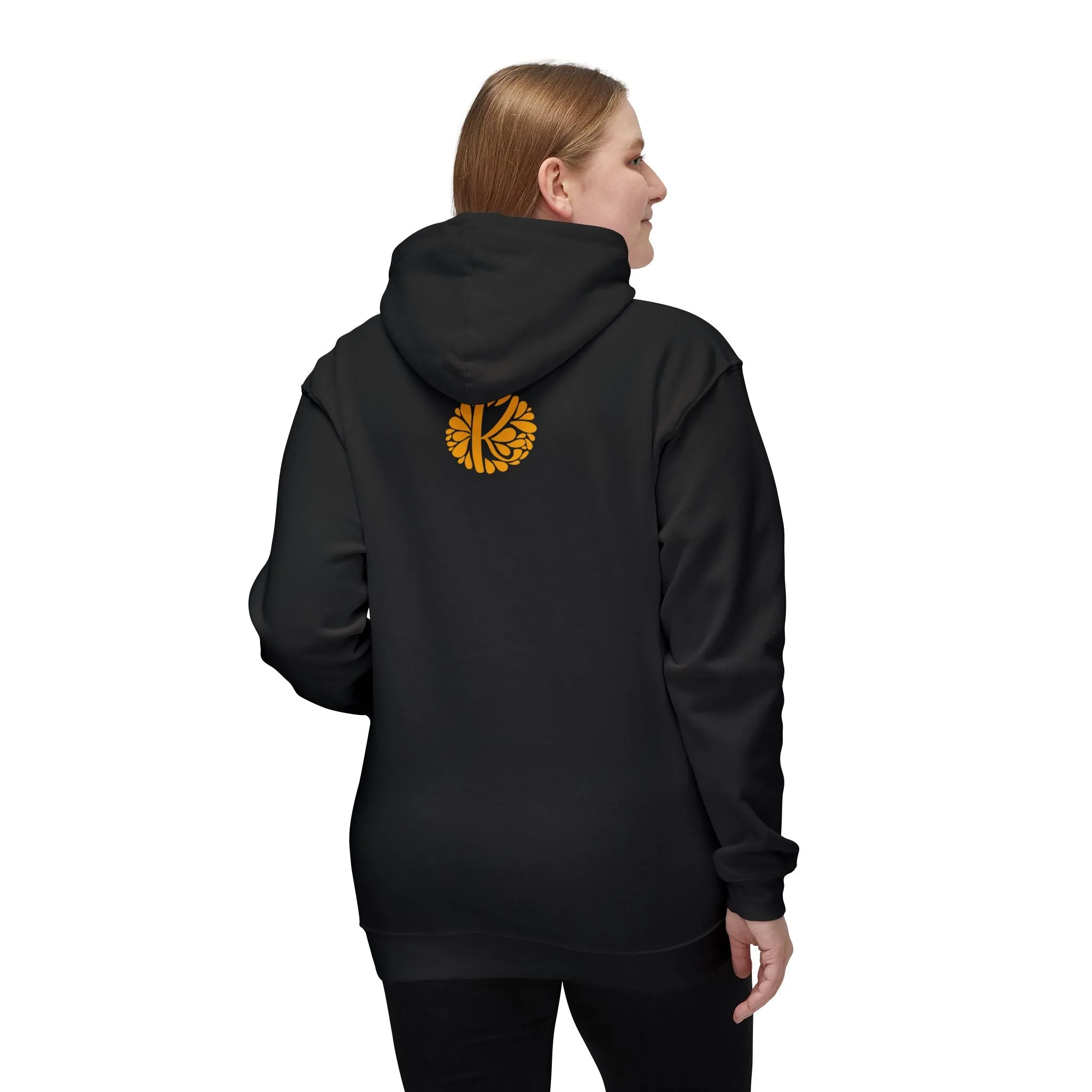 Wrap Yourself in Comfort: Kay Chimba Mariposa Amarillo Hooded Sweatshirt